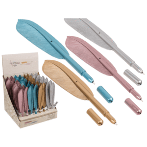 Pen, Feather, approx. 21 cm,