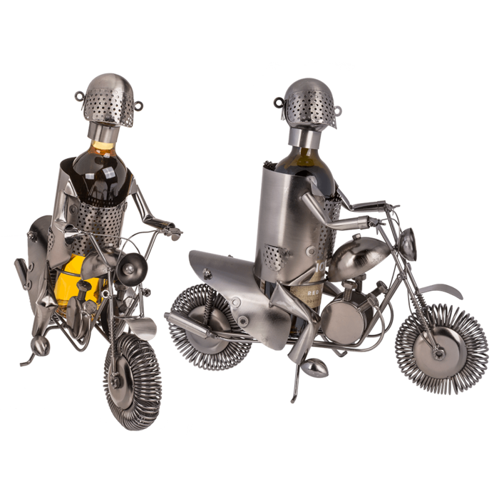 Metal bottle holder, Biker II,