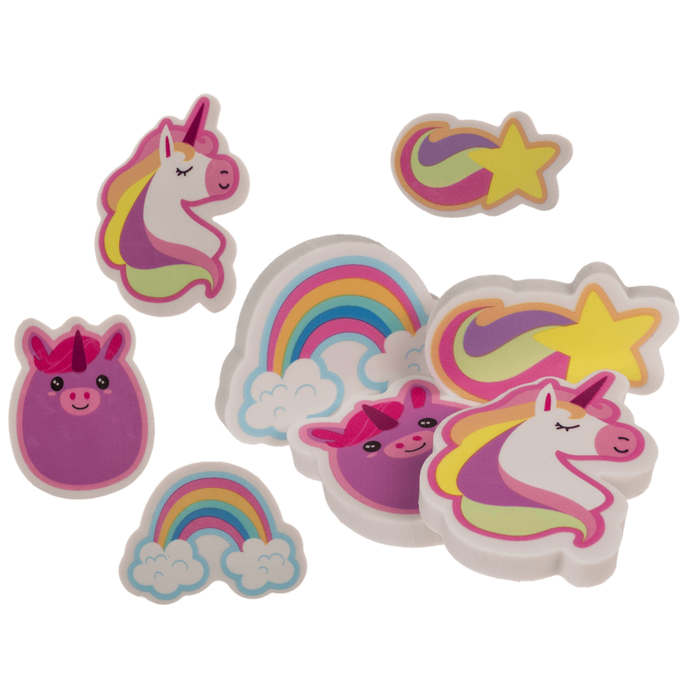 Eraser, Unicorn, approx. X cm,