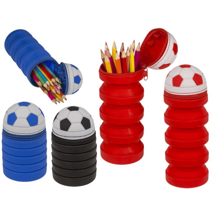 Football Pencil Case, Silicone,
