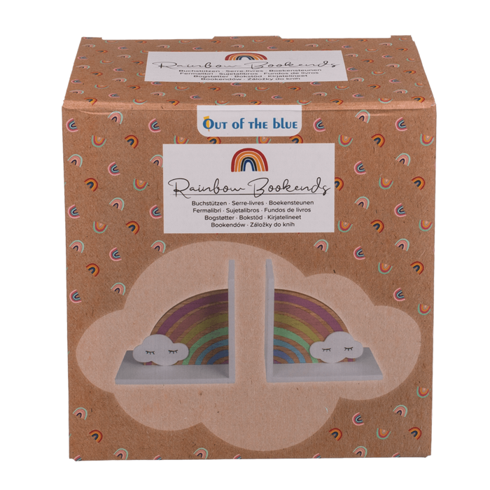 Bookends, Rainbow with cloud, - Image 2