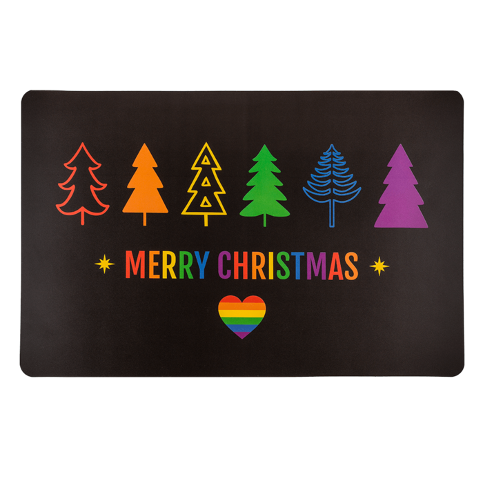 Polypropylen placemat, Pride Christmas, - Image 2