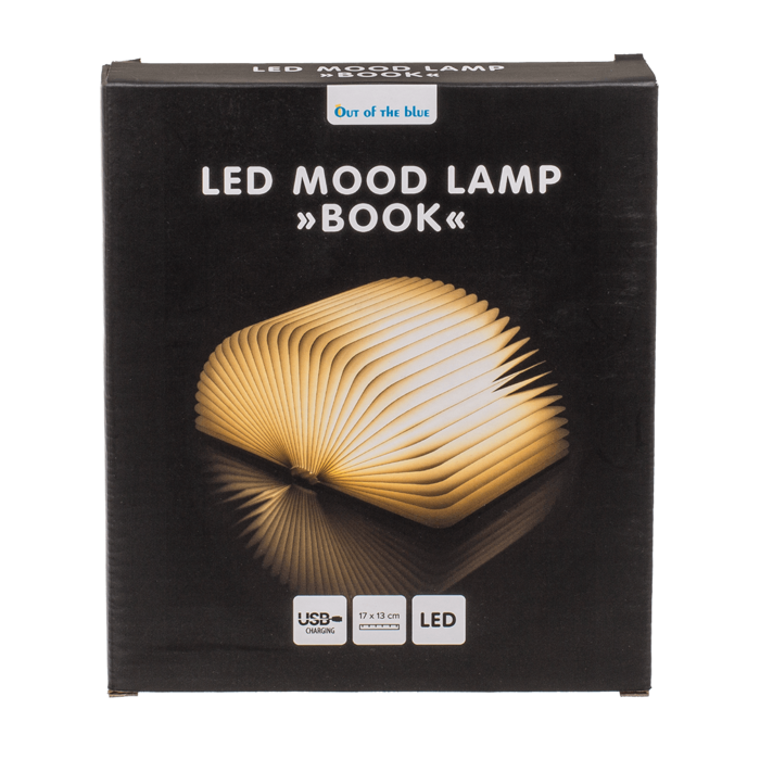 LED mood lamp, Book, ca. 17 x 13 cm, - Image 2