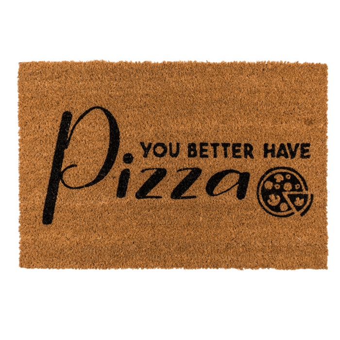 Floor mat, You better have pizza, - Image 2