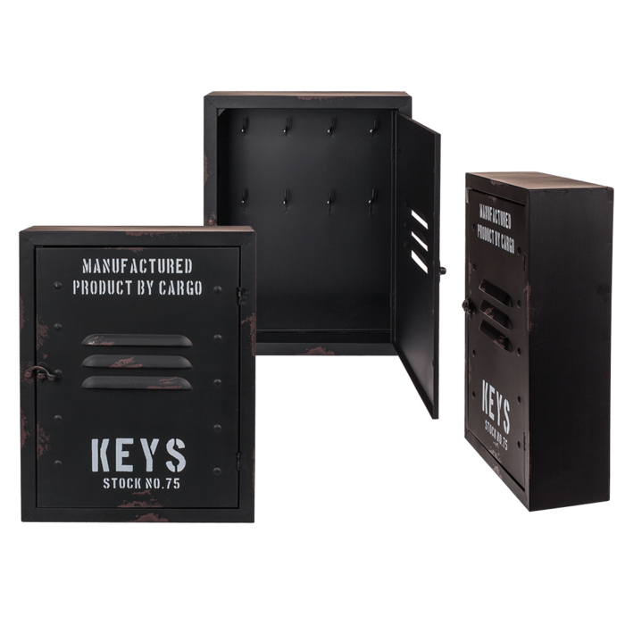 Metal key box, Keys,