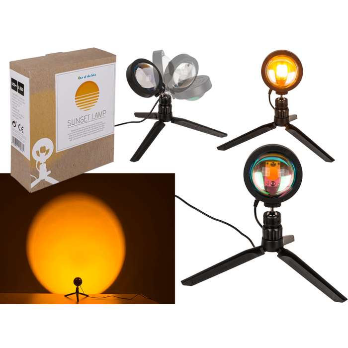 Sunset lamp, ca. 29 cm, LED: 7W,
