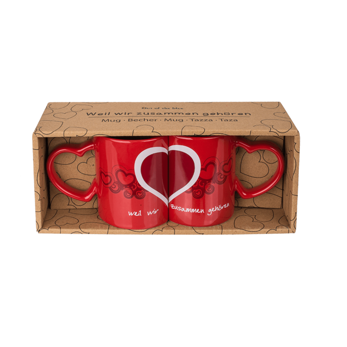 Double-mug, Weil wir zusammen gehören, - Image 4