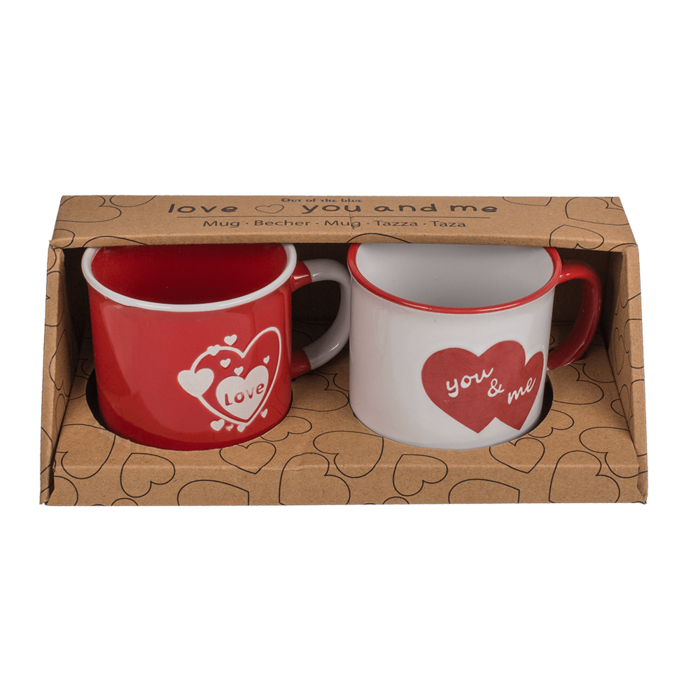 Mug, "Love" & "You & Me", - Image 3