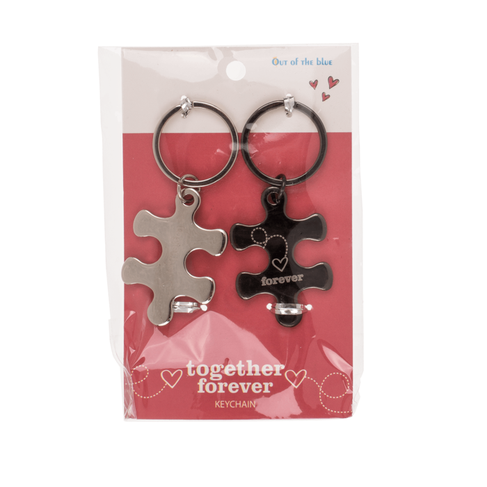 Metal keyring, Together Forever, - Image 3