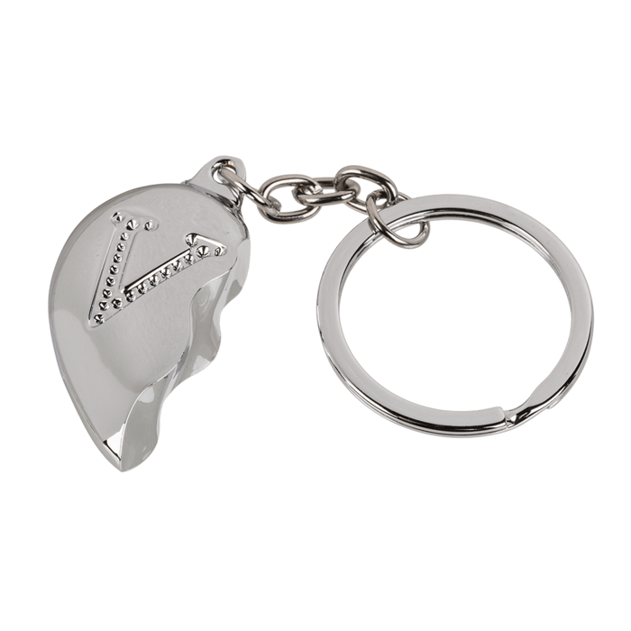 Metal Keychain, Broken Heart, - Image 2