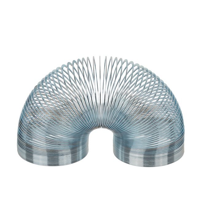 Silver coloured mini metal coil, - Image 4