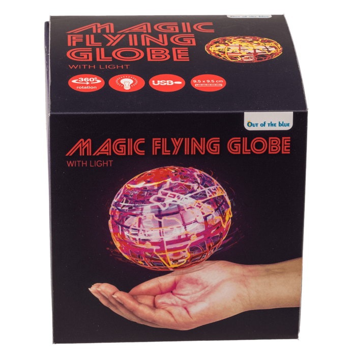 Magic Flying Globe, red/yellow, - Image 2
