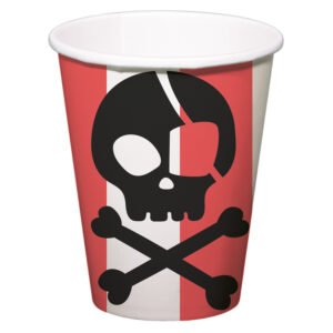 Cups - Pirate Party - 250 ml - 8 stuks