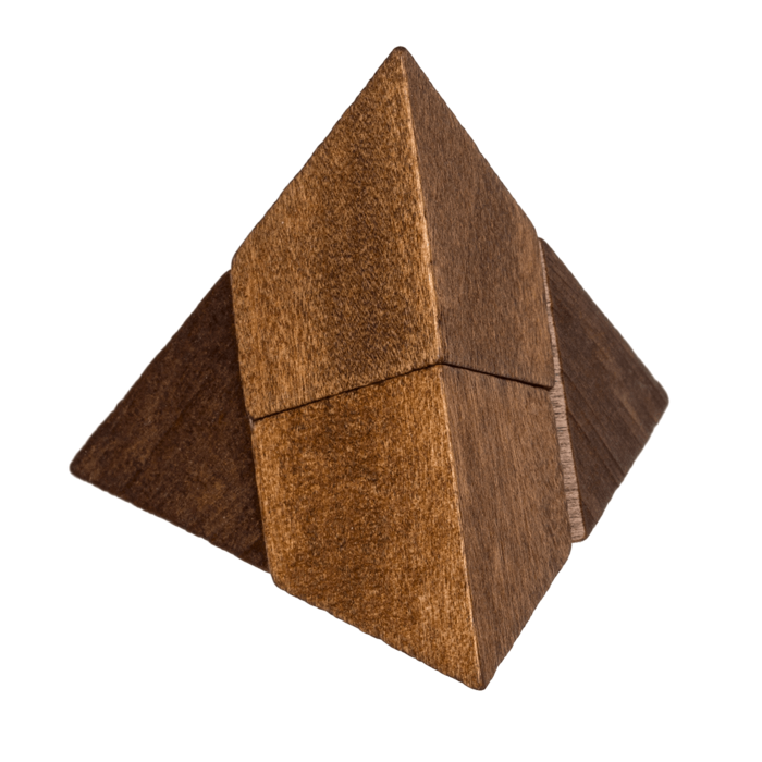 Natural wooden Puzzle, - Image 2