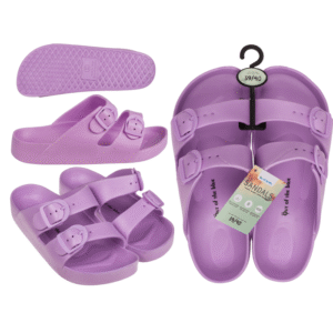 Woman sandals, lilac, size 39/40,