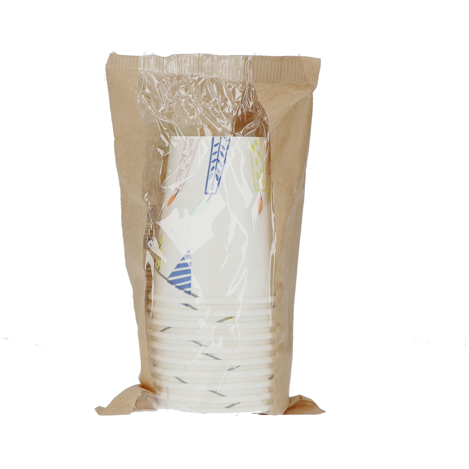 Paper Cups - Party Green - 250ml - 10 pieces - Image 2