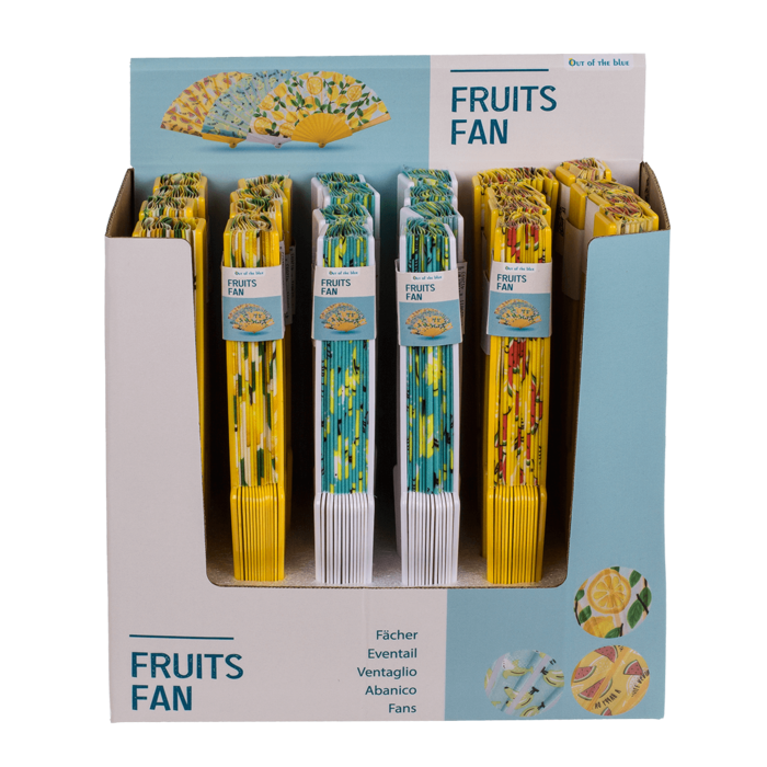 Plastic fan, fruits, - Image 2