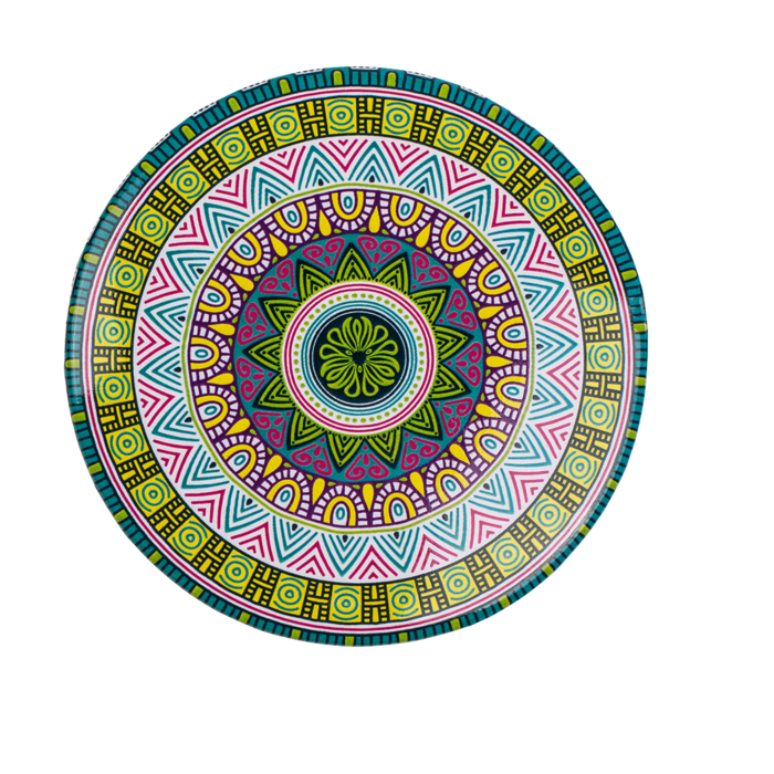 Pocket mirror, Mandala, - Image 4