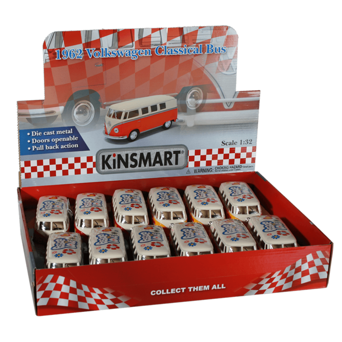 Metal model car with pull back, VW T1 Bus 1962 -, - Image 2