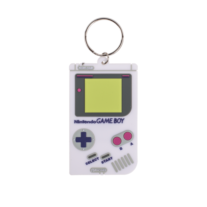 Metal keychain, Nintendo Controller & Gameboy, - Image 3