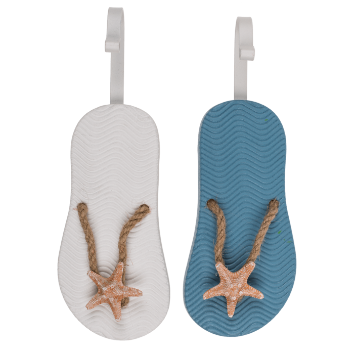 Wooden coat hook, Flip Flop, - Image 2