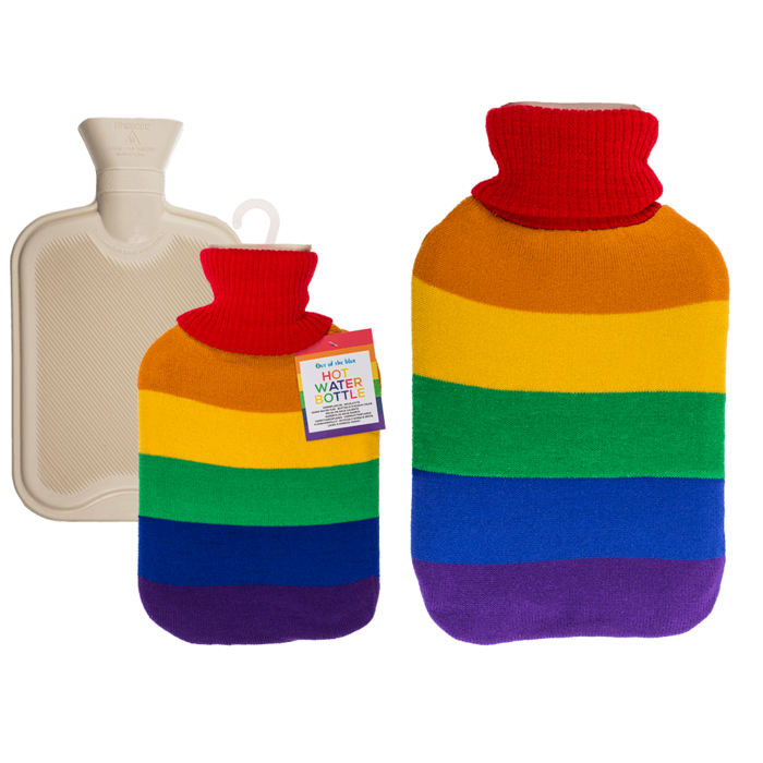 Ivory colored hot water bottle, Pride,