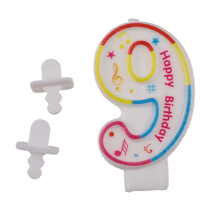 Number Candle - Number 9 - Image 3