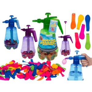 Water balloon pump with 100 balloons,