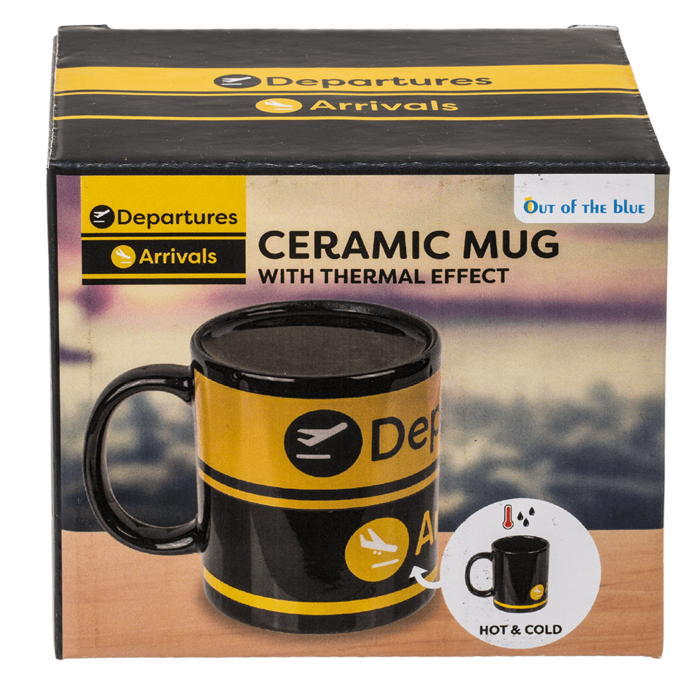 Mug, Airport, ca. 9 x 8,5 cm, stoneware, - Image 2