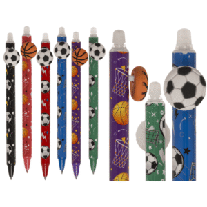 Erasable Pen, Football and Basketball Collection,