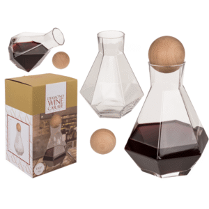 Diamond Wine Carafe, approx. 1300 ml,