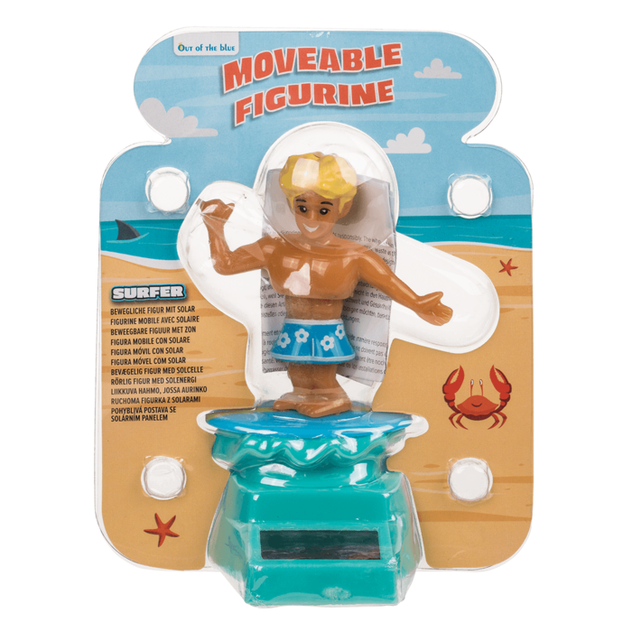 Moveable figurine, Surfer, - Image 2