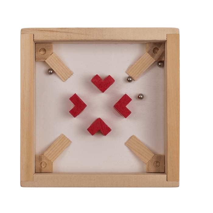 Wooden game of skill, Labyrinth, - Image 2