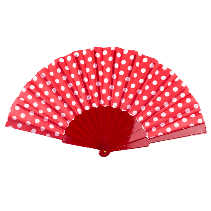 Fan, Spanish polka dot, - Image 4