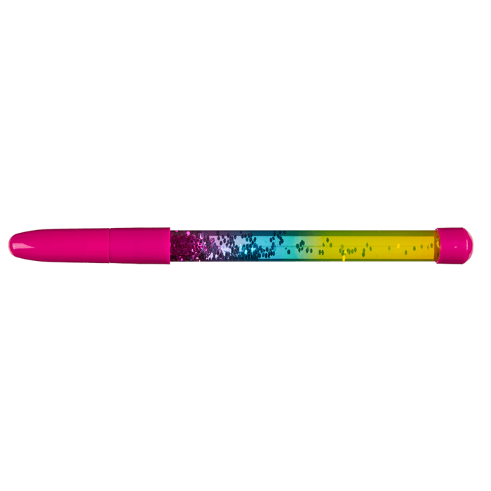 Plastic pen, Liquid Glitter, - Image 4