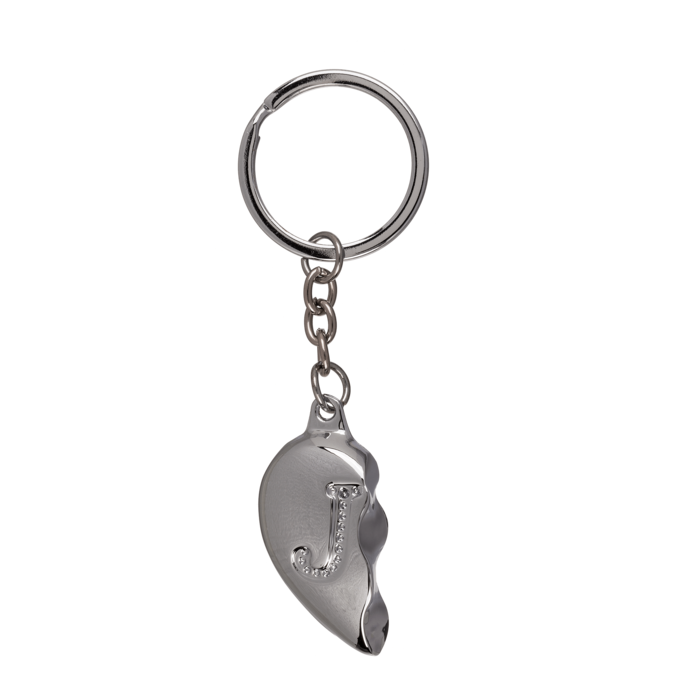 Metal Keychain, Broken Heart, - Image 3
