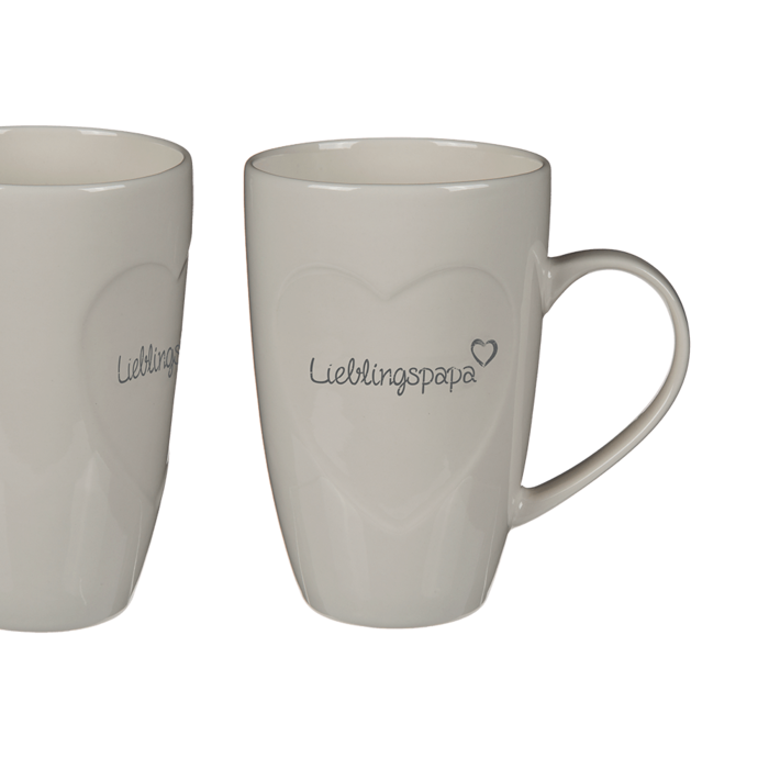 New Bone China mug, Lieblingspapa,