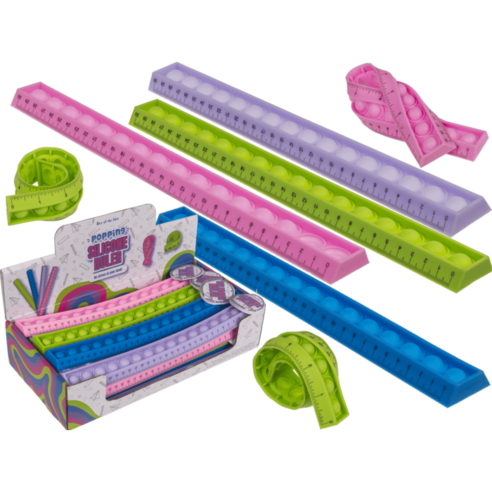 Silicone ruler, 31,5 cm,