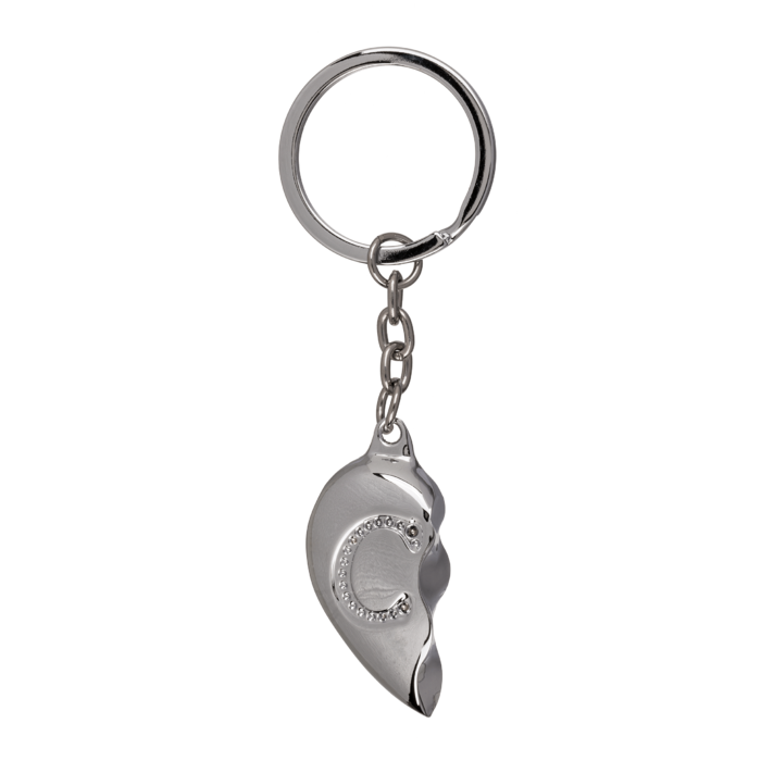 Metal Keychain, Broken Heart, - Image 3