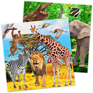 Safari Party Napkins - 20 pieces