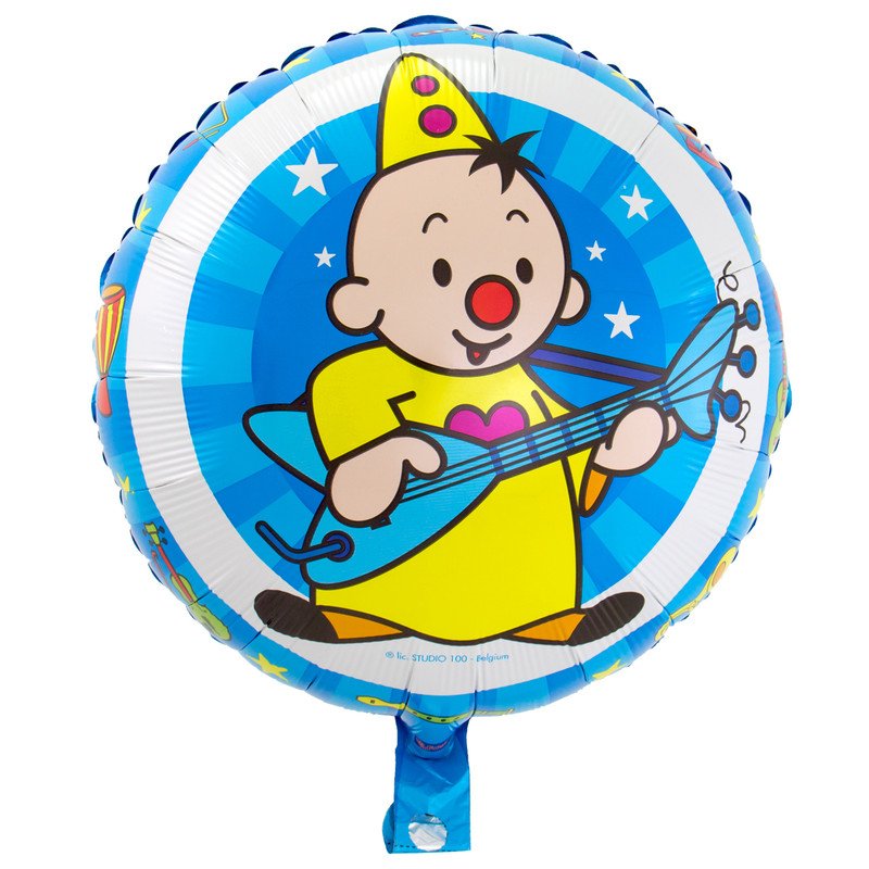Bumba Clown Foil Balloon Guitar - 45 cm