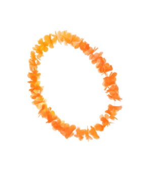 Hawaiian Flower Lei Orange