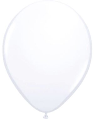 White Balloons 13 cm - 20 pieces