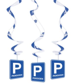 Retirement Parking Lot Hangers (NL) - 3 pieces