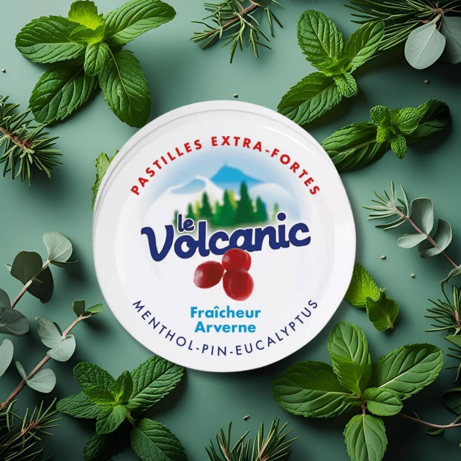 Volcanic Pine Candies | Eucalyptus | 50g - Image 2
