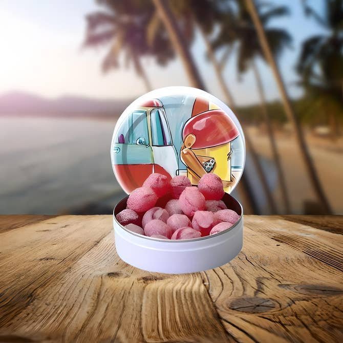 Strawberry Lozenges 45g by Artist Franois Groslire - Image 2