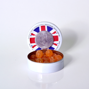 Honey Candy Tin | Queen|s Coin Design