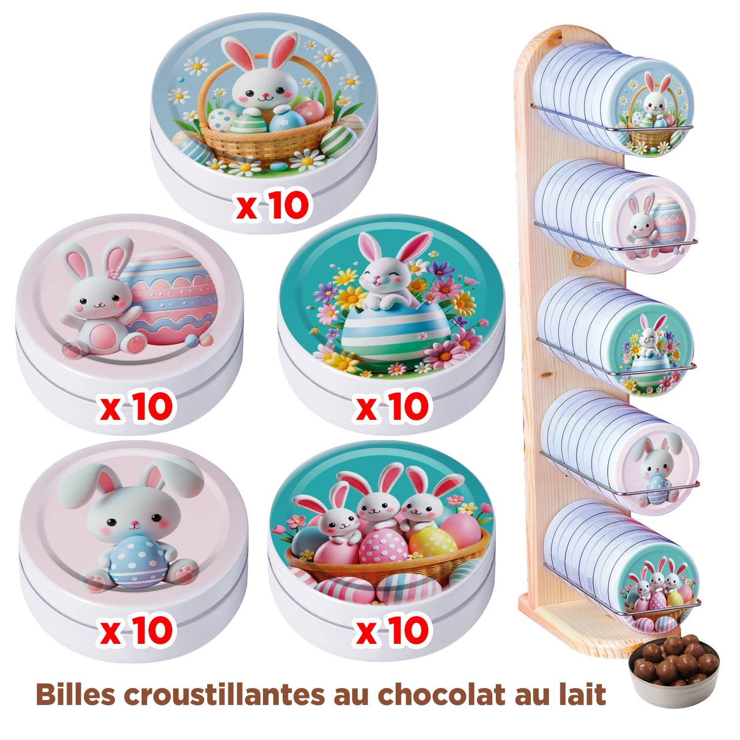 Milk Chocolate Beads | 30g | EASTER | PACKLAPINPQS01