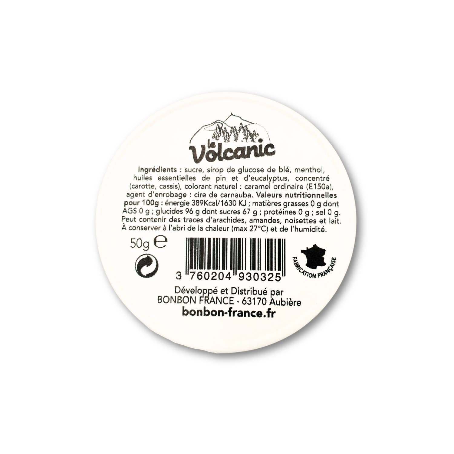 Volcanic Pine Candies | Eucalyptus | 50g - Image 4