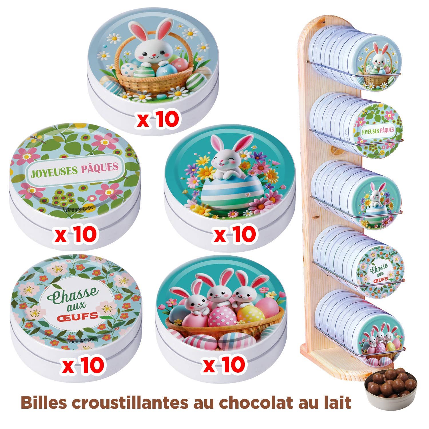 Milk Chocolate Beads | 30g | EASTER | PACKNROFFREPAQUES
